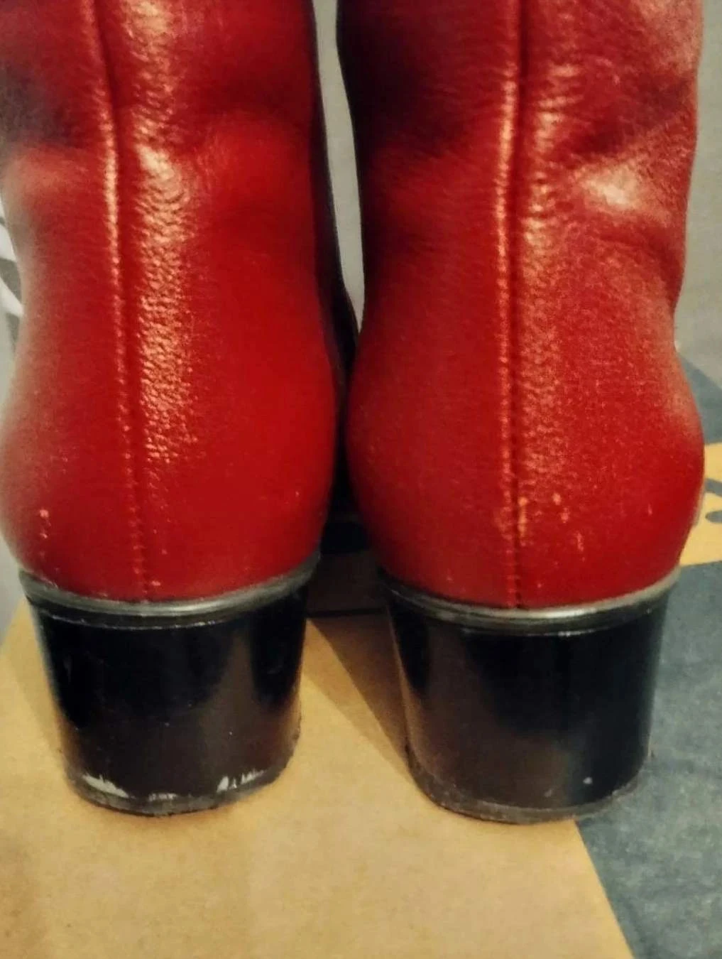 Botins vermelhos, Damart P35/36 – photo 2